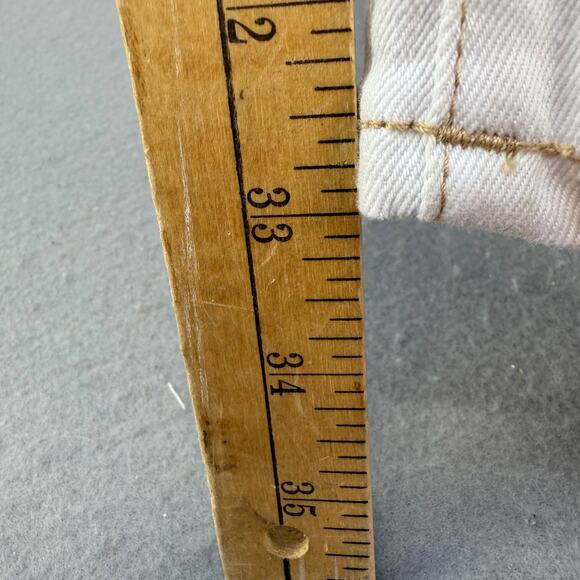 True Religion Jeans Women's 29 Optic White Becca Mid Rise Bootcut Western NWT - Picture 15 of 16